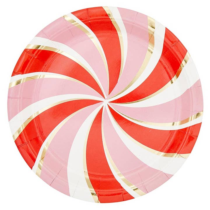 Paper Plates - Peppermint for wholesale by Slant Collections by Creative Brands