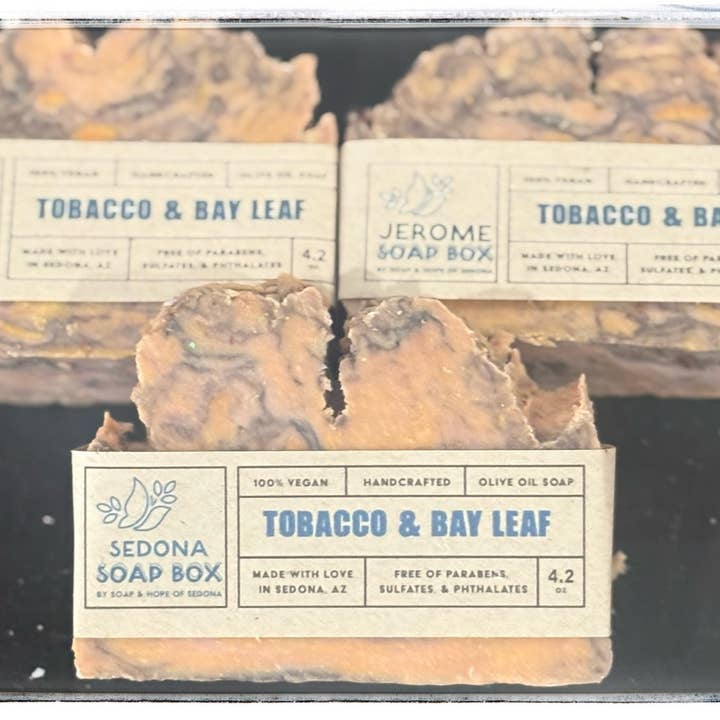 Soap and Hope of Sedona - Wholesale Bar Soap - Tobacco & Bay Leaf5