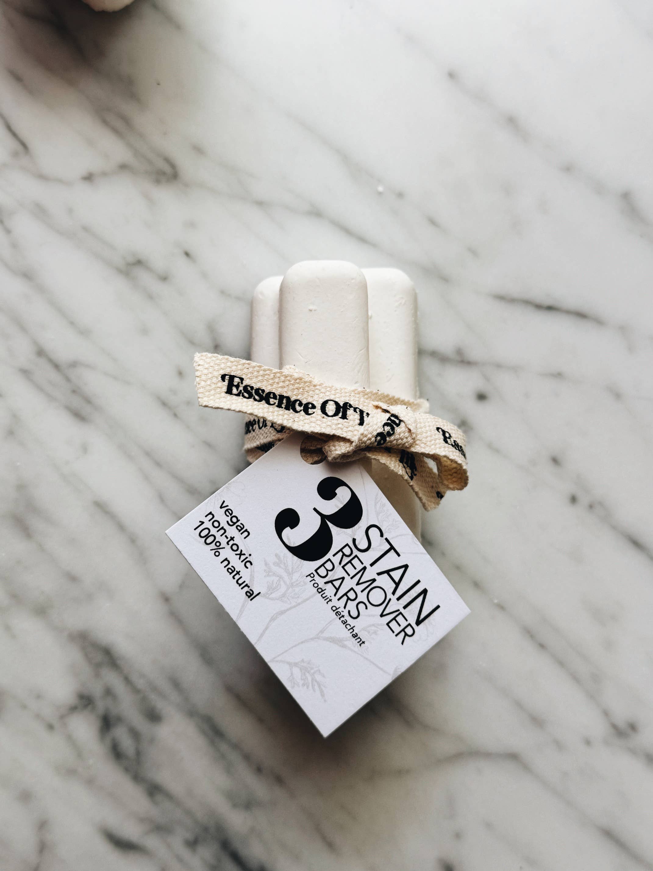 Essence of Life Organics - Vente Détachant - Bâtons détachants pour lessive non toxiques, lot de 33