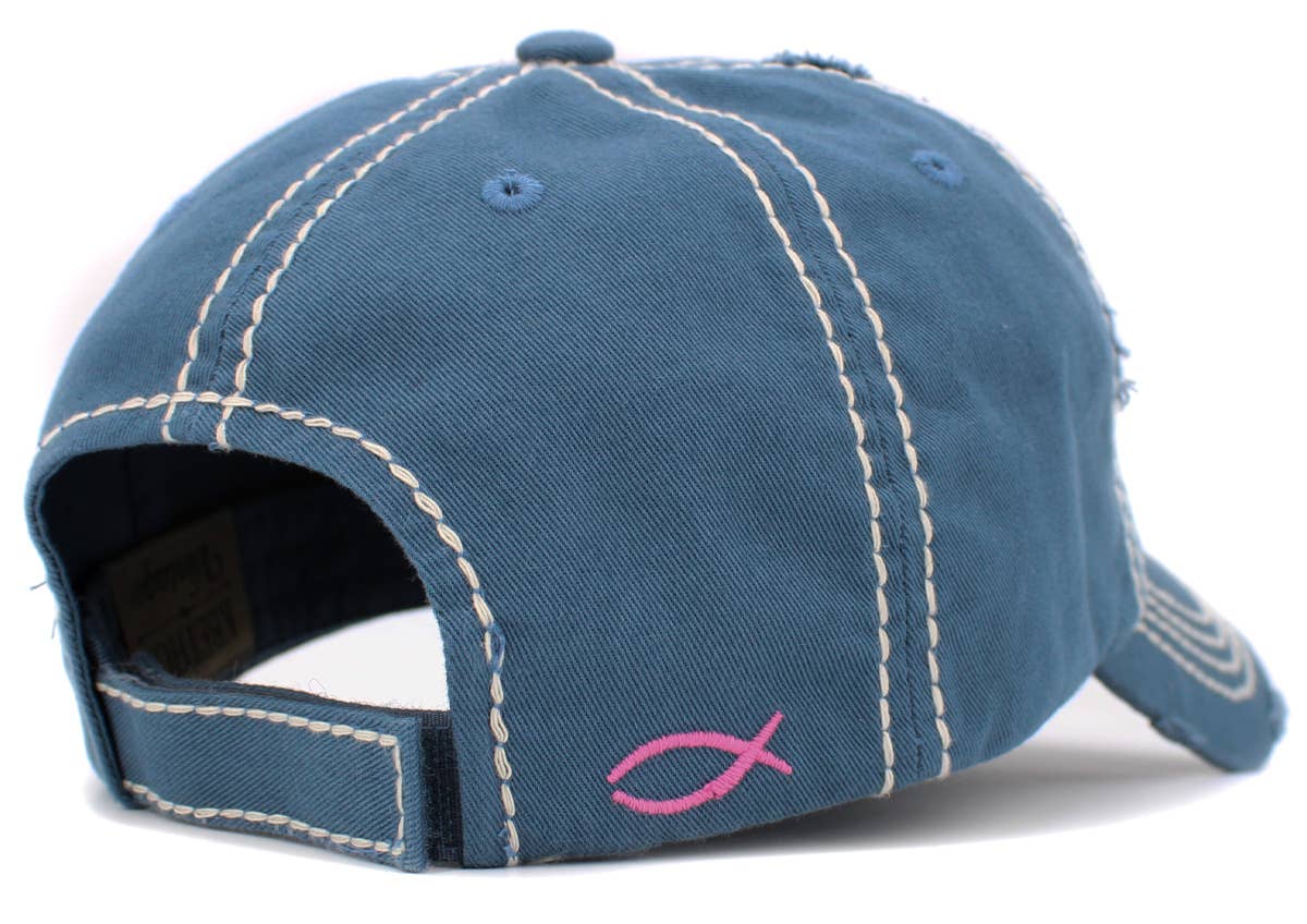 KBETHOS - Wholesale Baseball Cap - Women's - With God All Things Are Possible Vintage Ballcap15