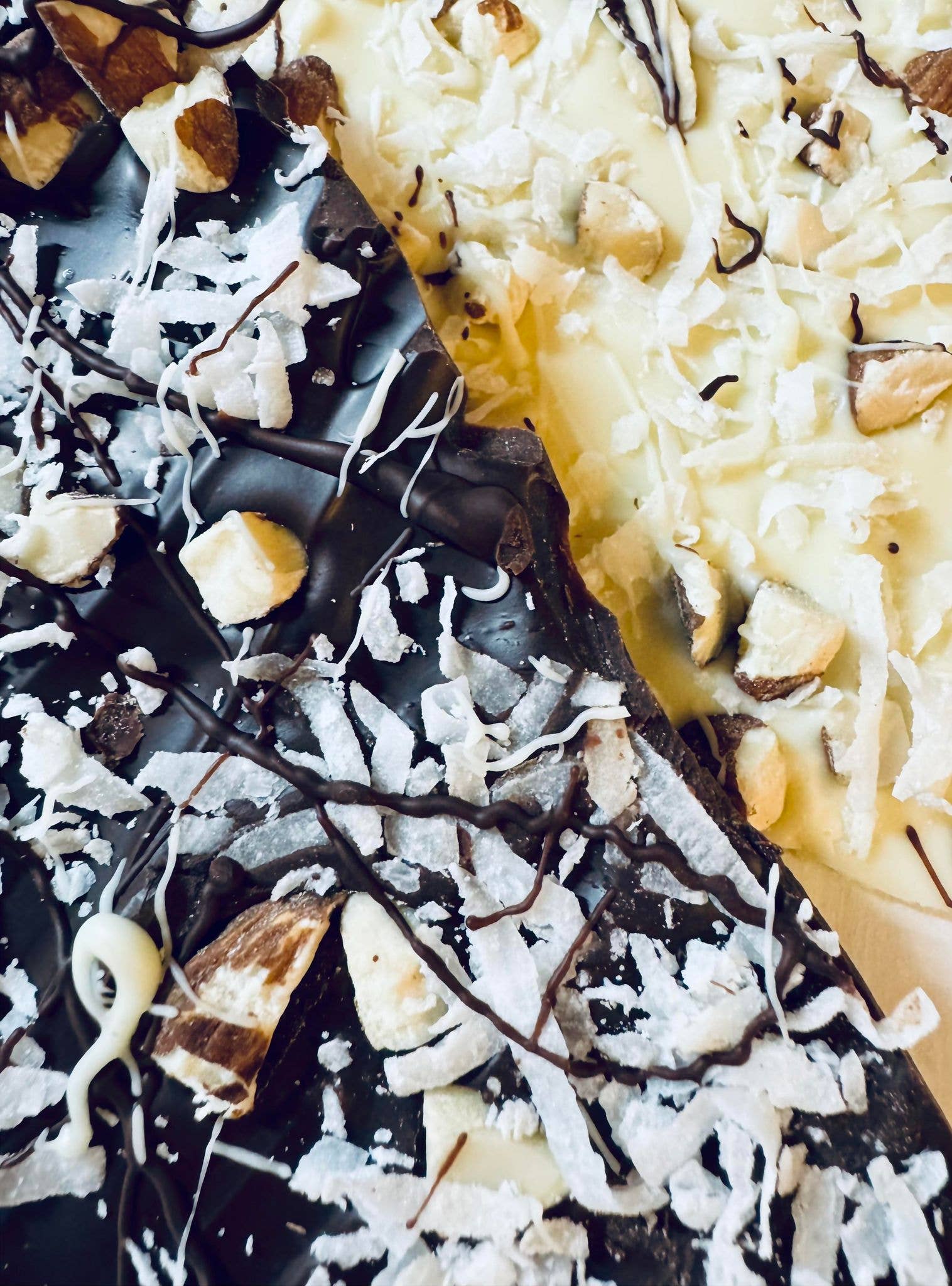 Burke Hollow Chocolate Co. - Wholesale Chocolate Covered Sweets - Coconut and Almond Bark1