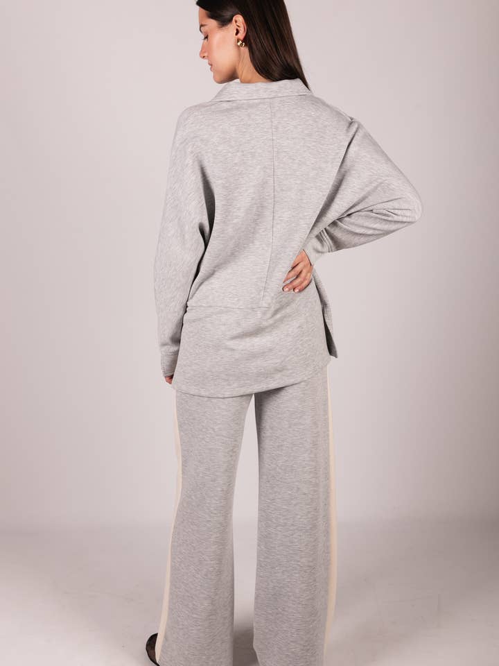 P. CILL - Wholesale T-Shirt - Women's - P. CILL Butter Modal Collared Long Sleeve Top34