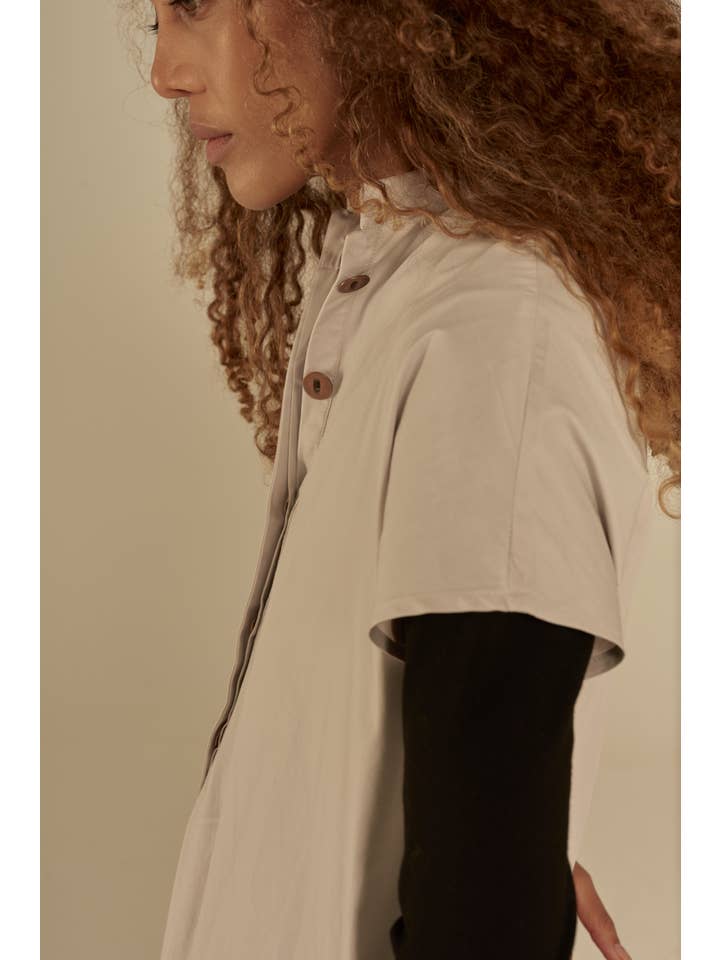 Manifiesto - Vente Robe – femme - Robe longue chemise Lao1