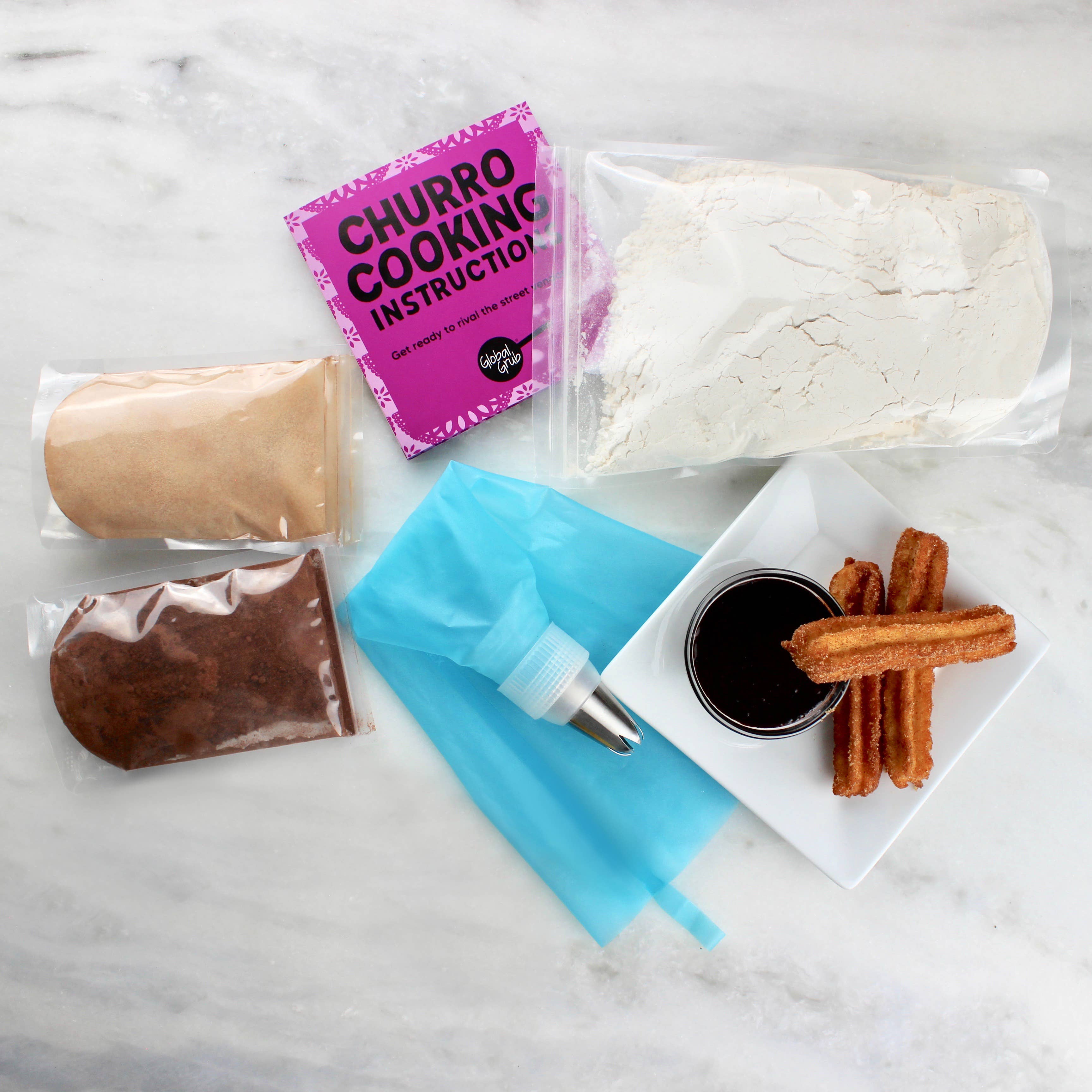 Global Grub - Vente Coffret de cuisine - Kit de bricolage Churro1