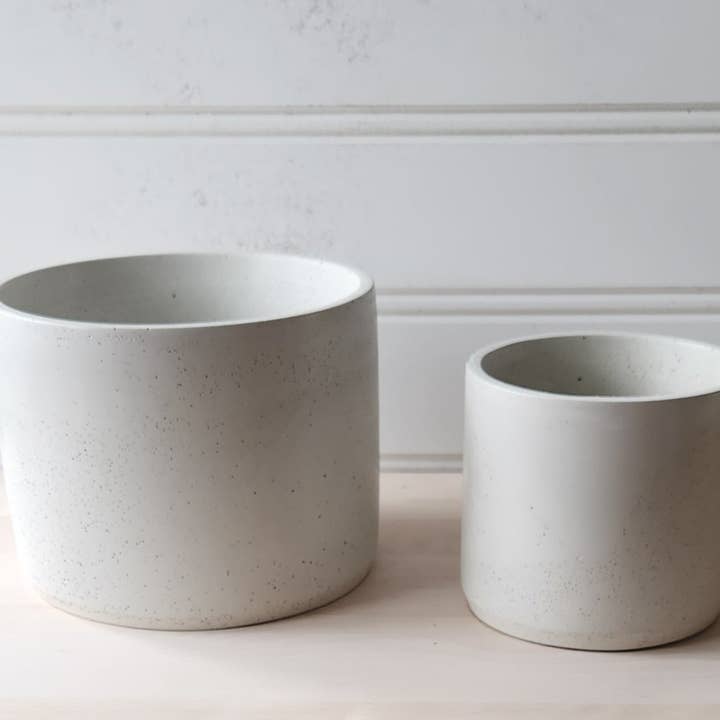 Plant 'er Here - Wholesale Plant Pot - Cylinder Planter- 3" 5" 7" Blush & Olive