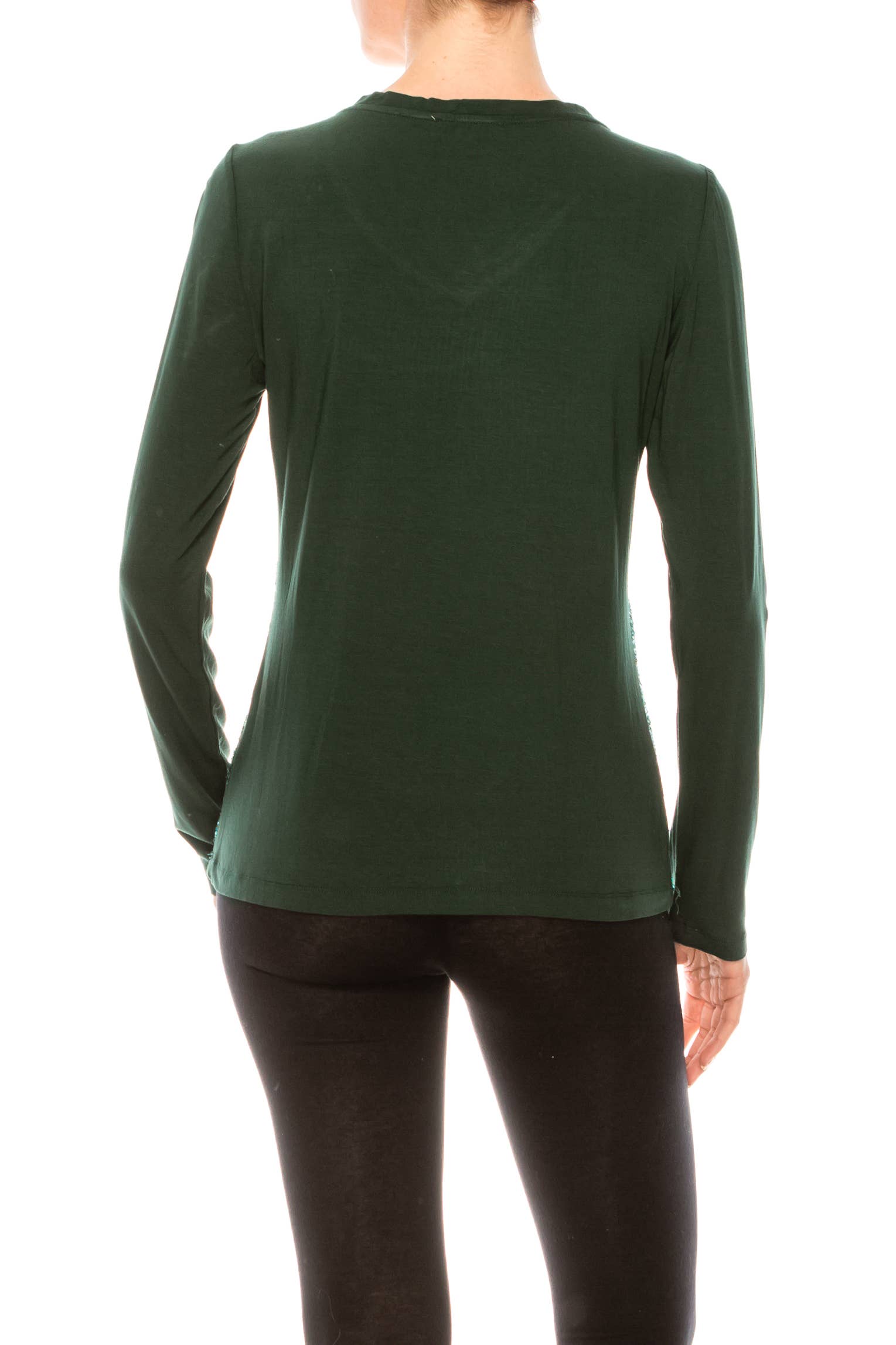 Urban Diction - Wholesale T-Shirt - Women's - Sequin Long Sleeve Shirt11