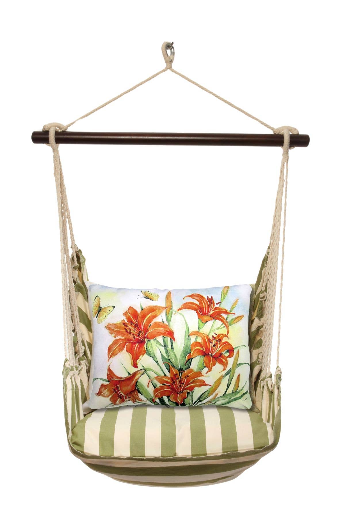 Magnolia Casual - Wholesale Swing Set - Hammock Swing 4-Piece Set indoor / outdoor - Summer Palms17