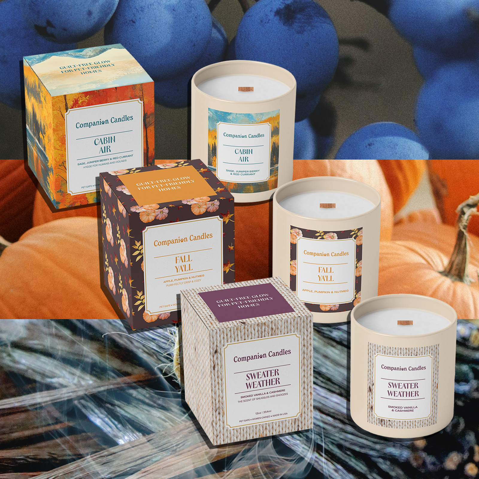 Companion Candles - Wholesale Jar/Filled Candle - Cabin Air5