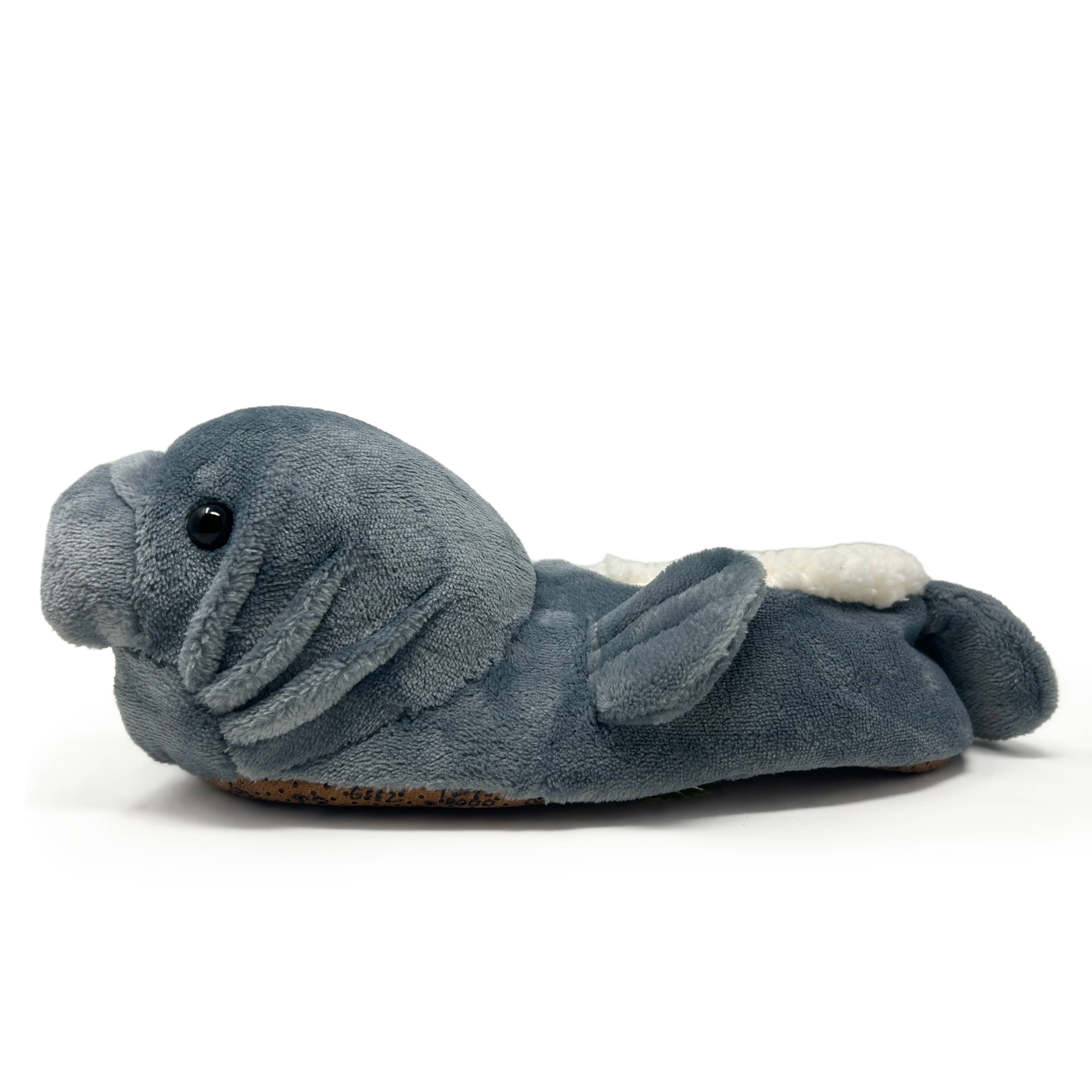 Oooh Yeah/Sock It Up/Oooh Geez Slippers - Wholesale Slippers - Women's - Manatee Splash | Women's Funny Animal Plush Slippers2