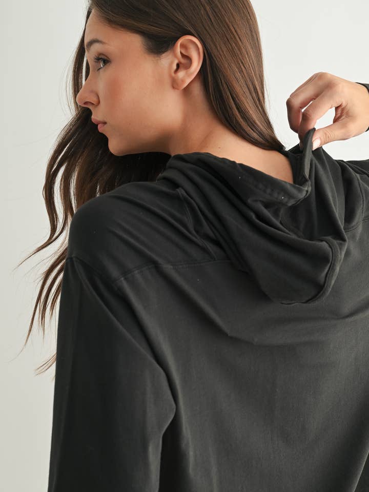 Mono B - Wholesale Hoodie - Women's - Fieldstone Pima Cotton Hoodie10