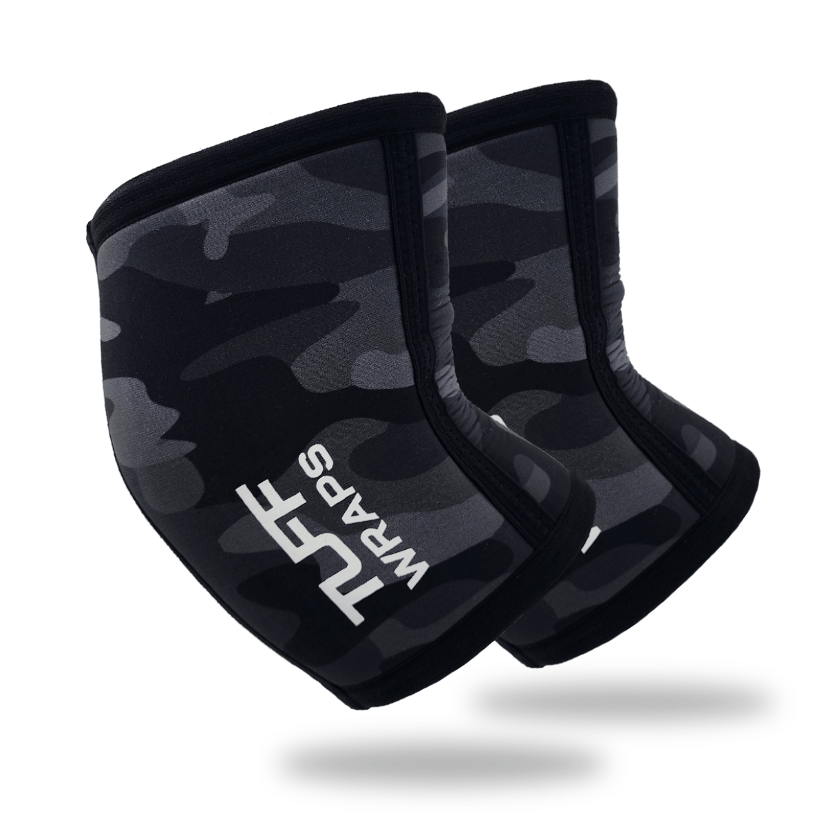 TuffWraps - Wholesale Fitness Equipment - TUFF Power Elbow Sleeves 7mm (Black Camo)7