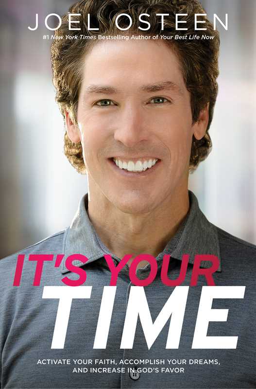 Simon & Schuster - Wholesale Religion Book - It's Your Time by Joel Osteen0