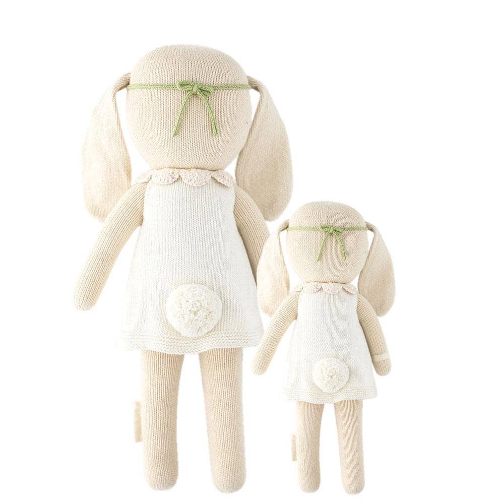 cuddle+kind - Wholesale Doll - Kids - Hannah the bunny (ivory), gives 10 meals1