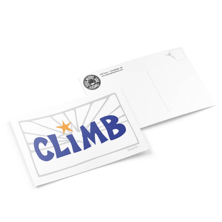 SUBIR. FANTASMA DE LA BANDERA DE ARIZONA | TARJETA POSTAL para venta al por mayor de Blues, Desert & Soul