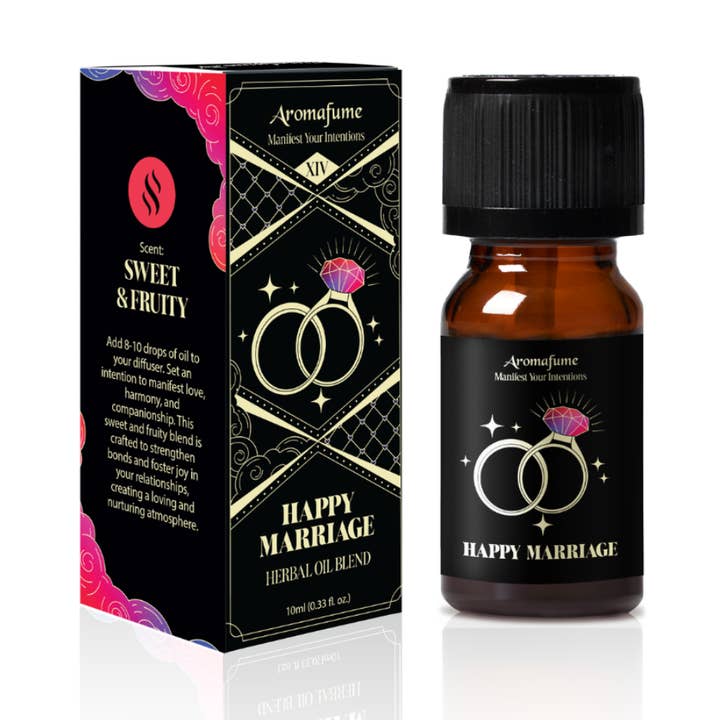 Happy Marriage Manifestation Oil | Intention & Ritual Oil for wholesale by Aromafume