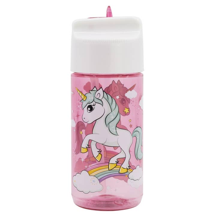 Stor - Wholesale Water Bottle - Stor Ecozen Hydro Small Bottle 430 ml Unicorn Rainbow1