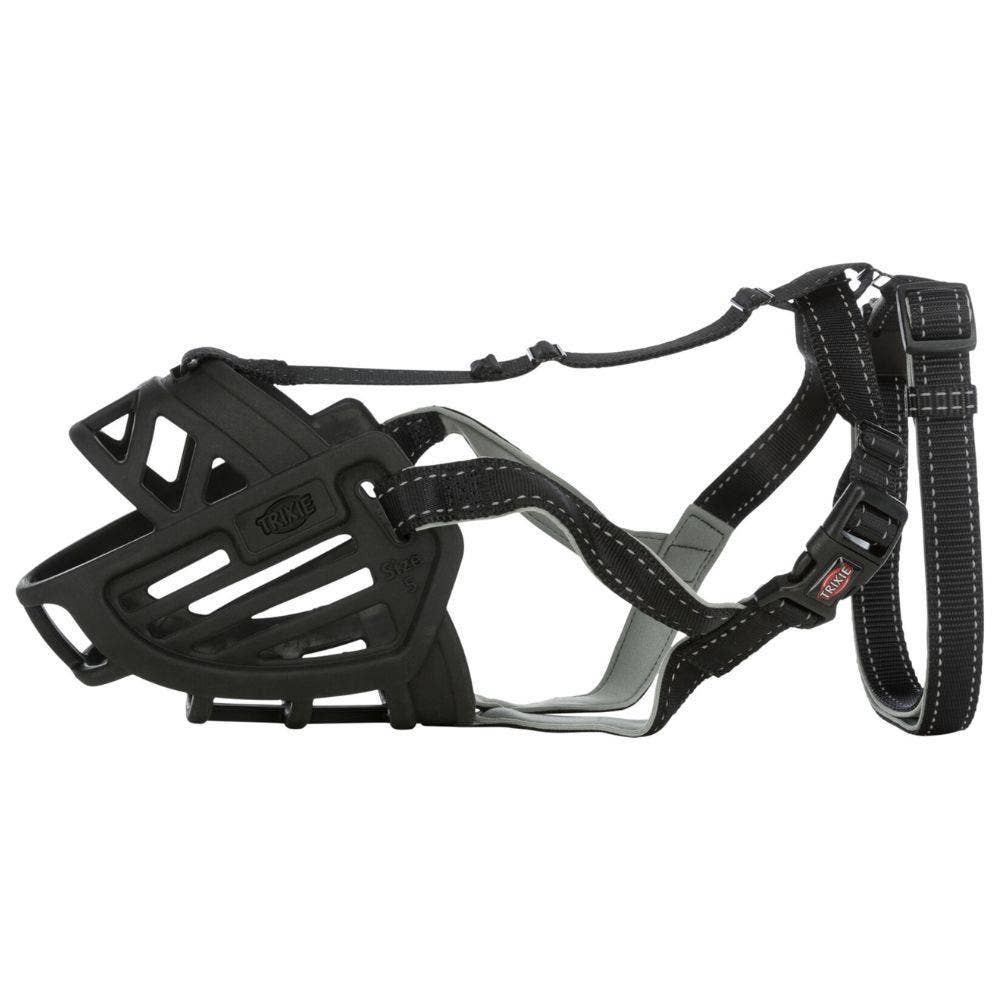 Trixie UK – wholesale Pet muzzle – Trixie Rubber Flex Dog Muzzle0