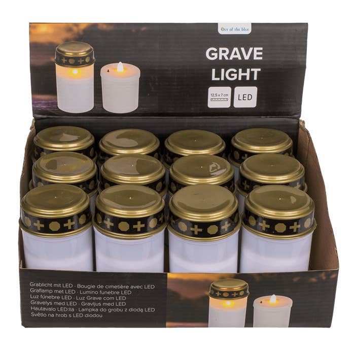 Out of the blue KG - Wholesale Outdoor/Lawn Light - LED grave light, white,1