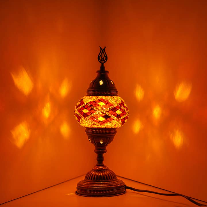 KAFTHAN - Vendita all'ingrosso Lampada da scrivania/d'accento - Lampade a Mosaico | Illuminazione Regalo Decorativo per le Feste di Natale30