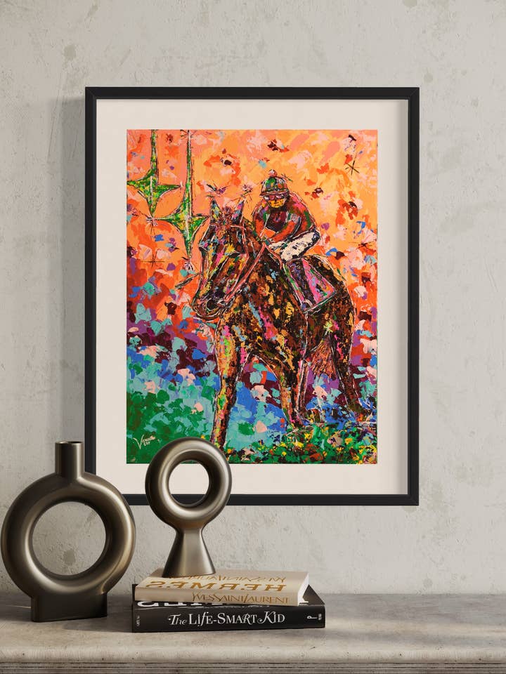 Impression artistique mate de 8 po x 10 po, prête à être encadrée pour la vente par CAJUN GIRL TRIBUTES