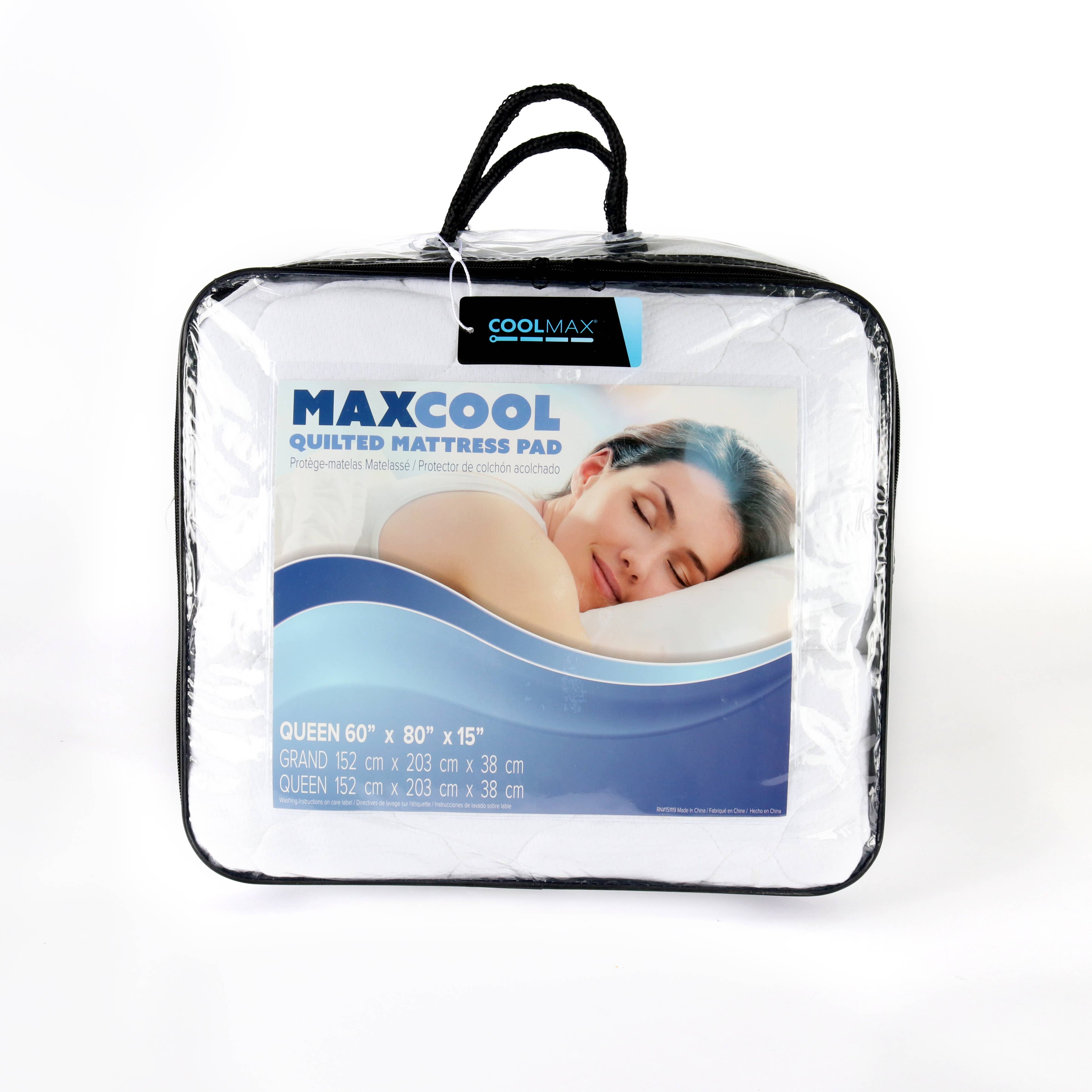 Arkwright Home - Wholesale Mattress Pad/Protector - COOLMAX Mattress Pad - Bed Size Options - Hypoallergenic0