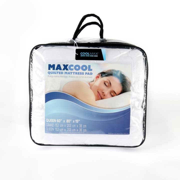 Arkwright Home - Wholesale Mattress Pad/Protector - COOLMAX Mattress Pad - Bed Size Options - Hypoallergenic