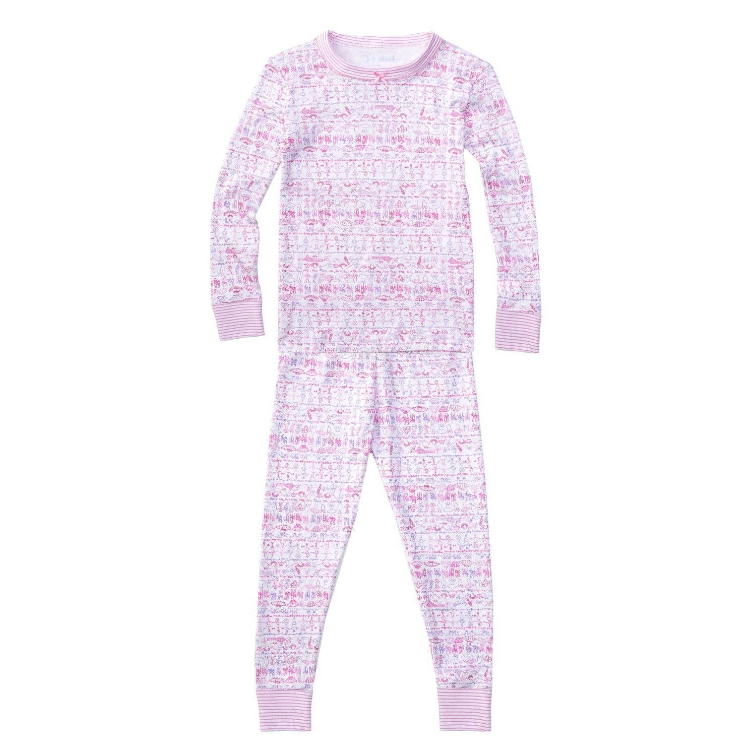 Ballet Two Piece Kids Pajamas for wholesale on Faire1