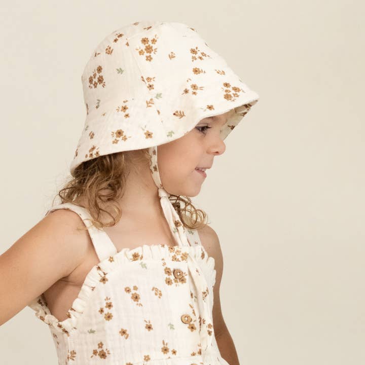 Makemake Organics - Wholesale Sun Hat - Kids - Organic Bucket Sun Hat - Bohemia