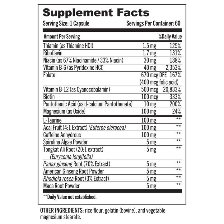 Grab The Gold - Wholesale Oral Supplement/Vitamin - Surge Pure Energy