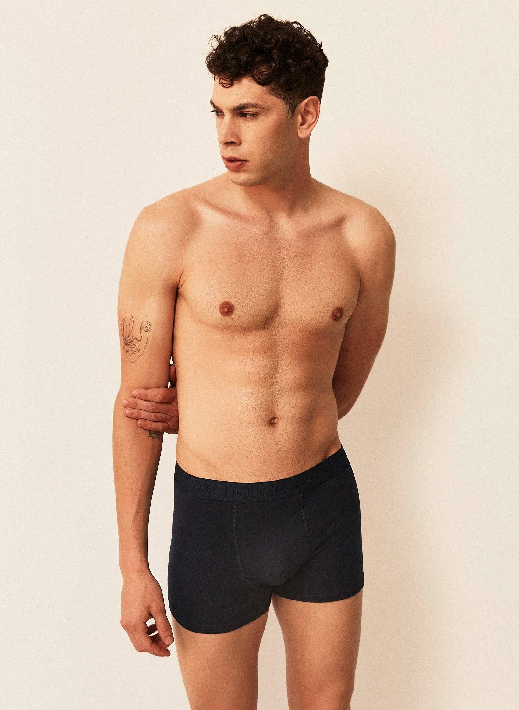 Double M – wholesale Underwear – Men's – MEN'S BOXER SHORTS IN PLAIN COTTON3