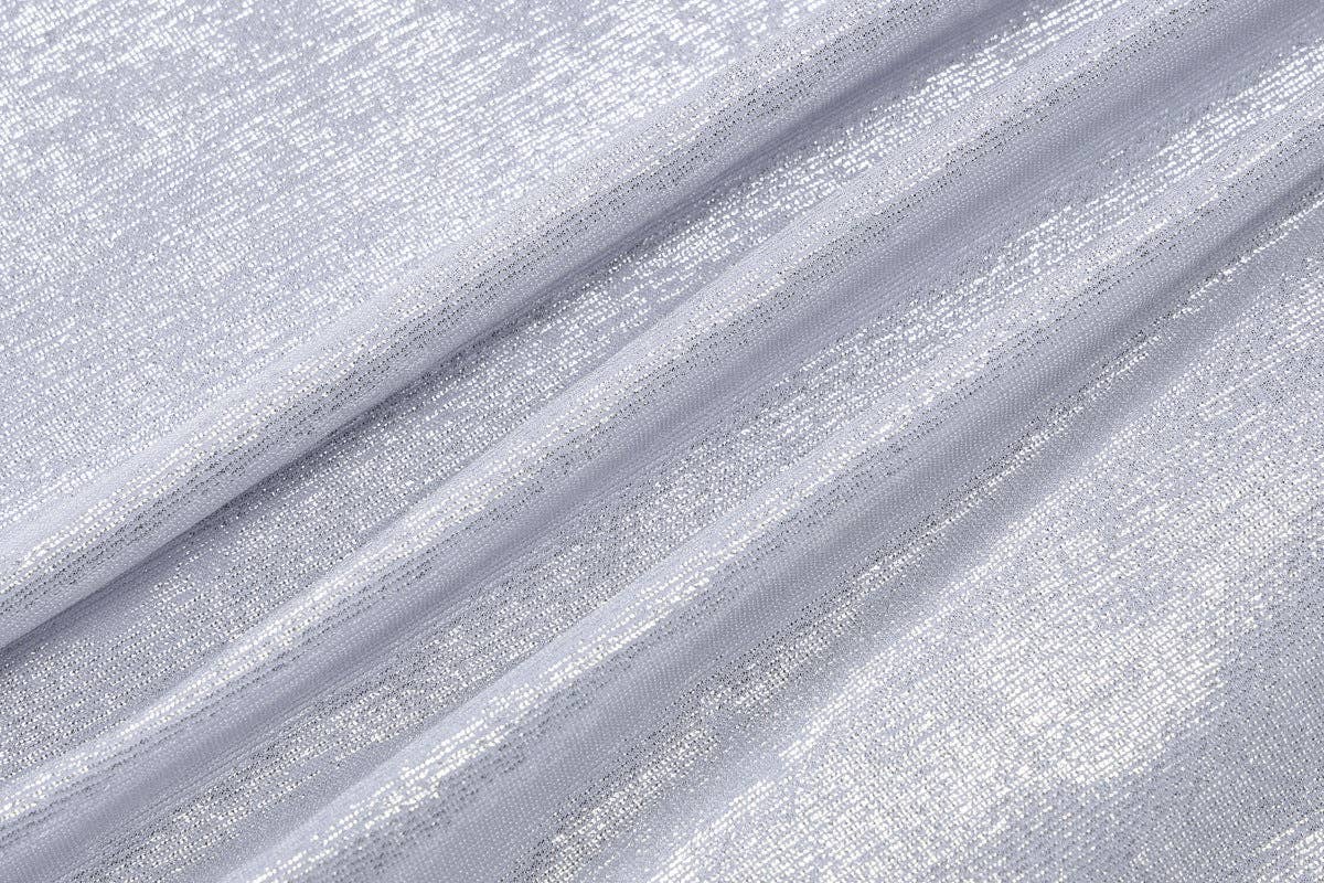 Argent Robe Maxi Fendue Froncée Nouvelle Déesse Sultry 2025 en vente sur Faire12