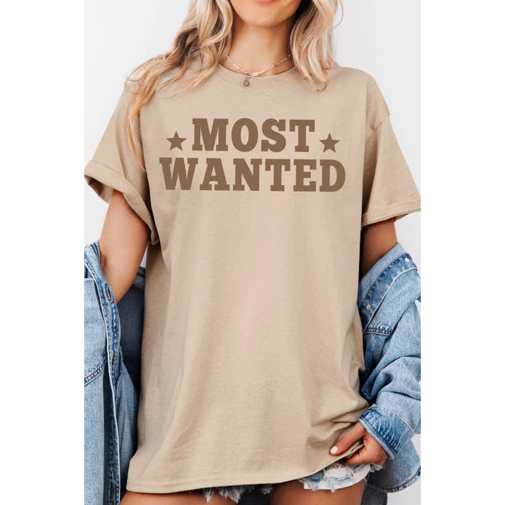 Amused by Blue - Wholesale T-Shirt (Graphic) - Women's - Most Wanted Short Sleeve T7