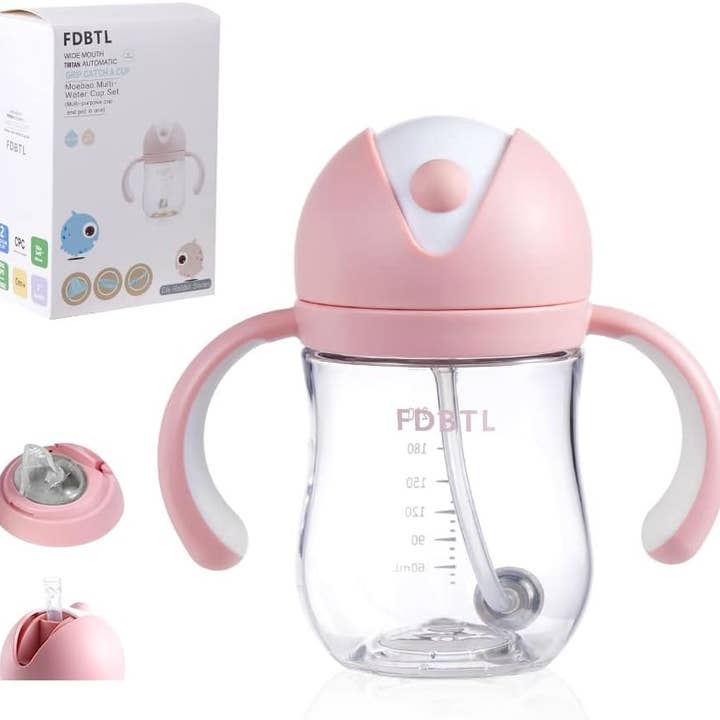 VIGOR - Wholesale Drinking Glass/Cup - Kids & Baby - Baby Soft Spout Sippy Cups, Learner Cup with Removable Hand3