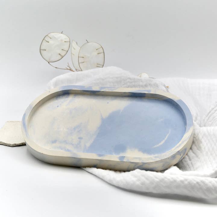 ELIO TRAY — Blue for wholesale by Poodré