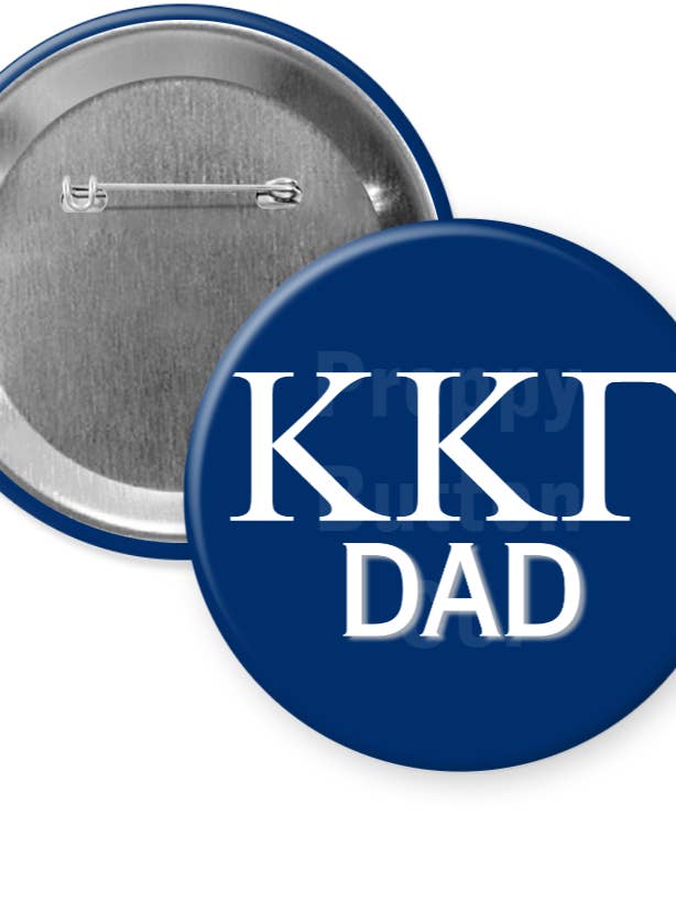Kappa Kappa Gamma Dad Button for wholesale by Preppy Button Co. LLC.