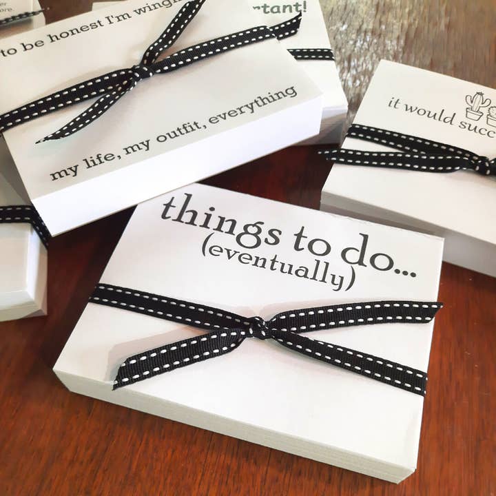 Geez Louise Goods - Wholesale Notepad - Shit List Note Pad1