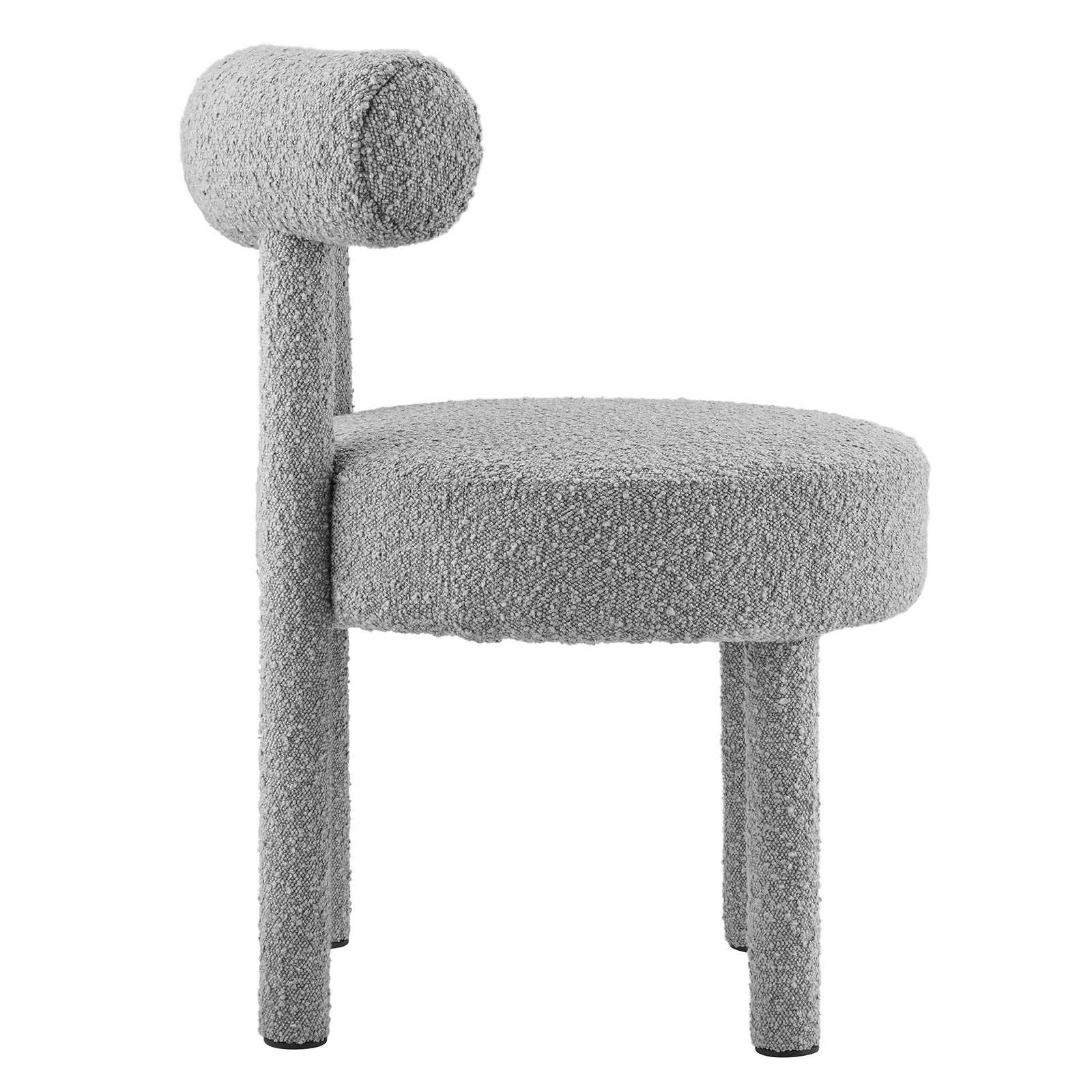 Modway - Wholesale Chair - Toulouse Boucle Fabric Dining Chair7