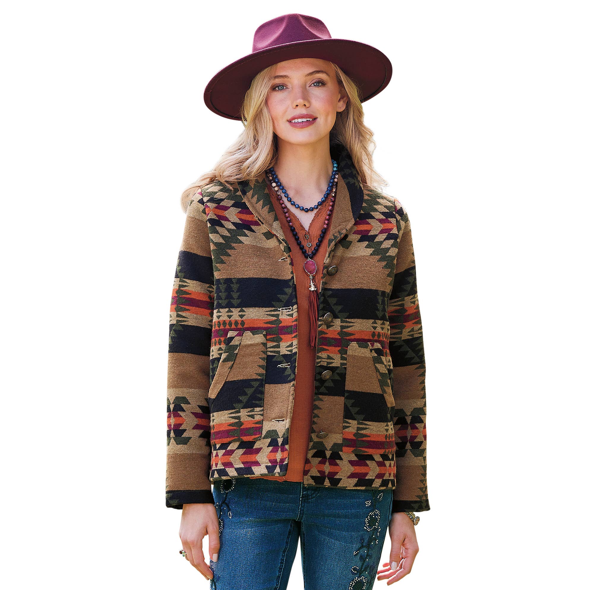 Back in the Saddle - Wholesale Jacket - Women's - Desert Eve Jacket2