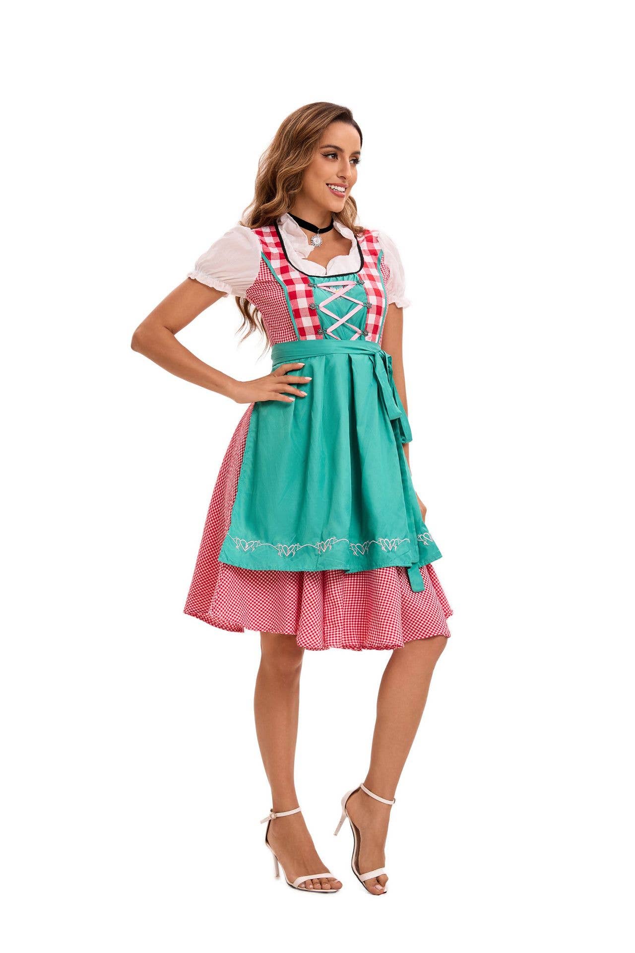 EmberLoom - Wholesale Costume - Women's - Halloween Cosplay Oktoberfest Maid Costume4