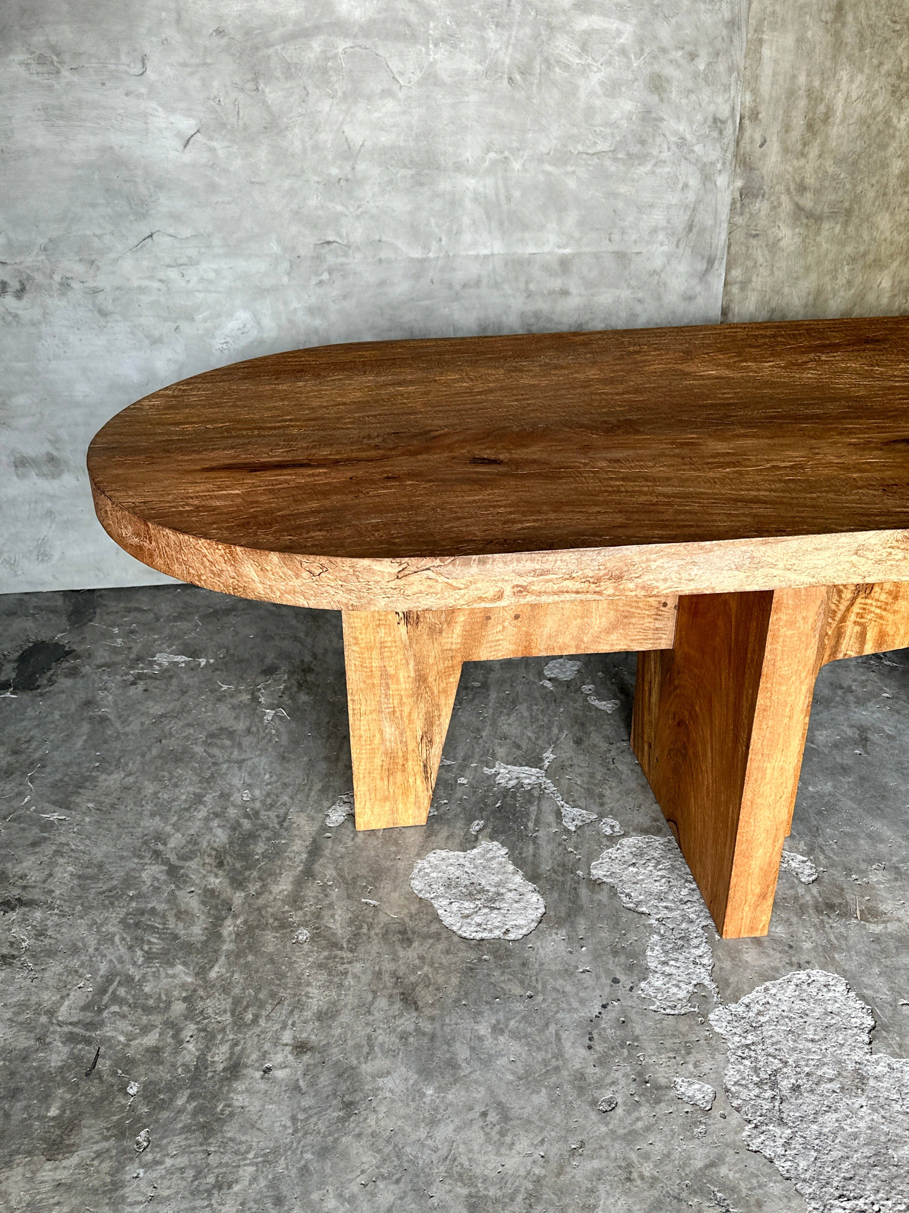 Office Objets - Wholesale Coffee Table - Massive mango wood table 2m10x1m83