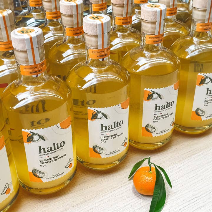 Halto - Wholesale Rum - Clementine Candied Corsican rum - 70cl 30°5
