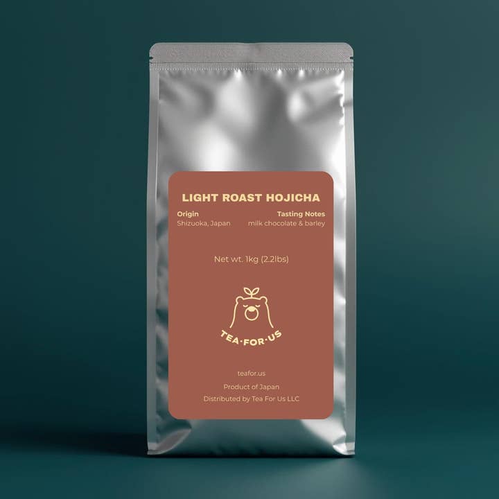 Organic Shizuoka Light-Roast Hojicha 1kg for wholesale by Tea For Us