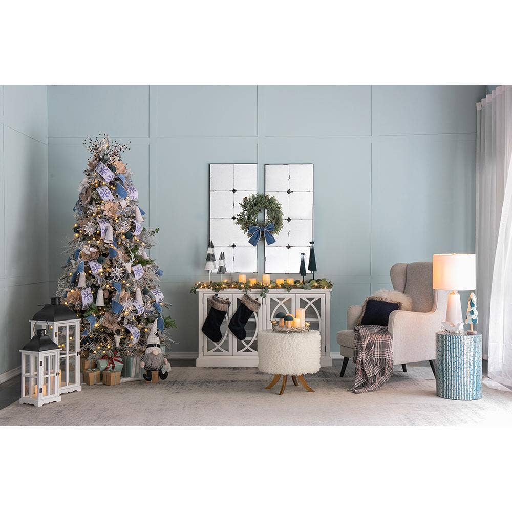 A&B Home Group Inc. - Wholesale Ornament - 7x2,5x3"H Glinsterende Blauwvogel Ornament Klem9