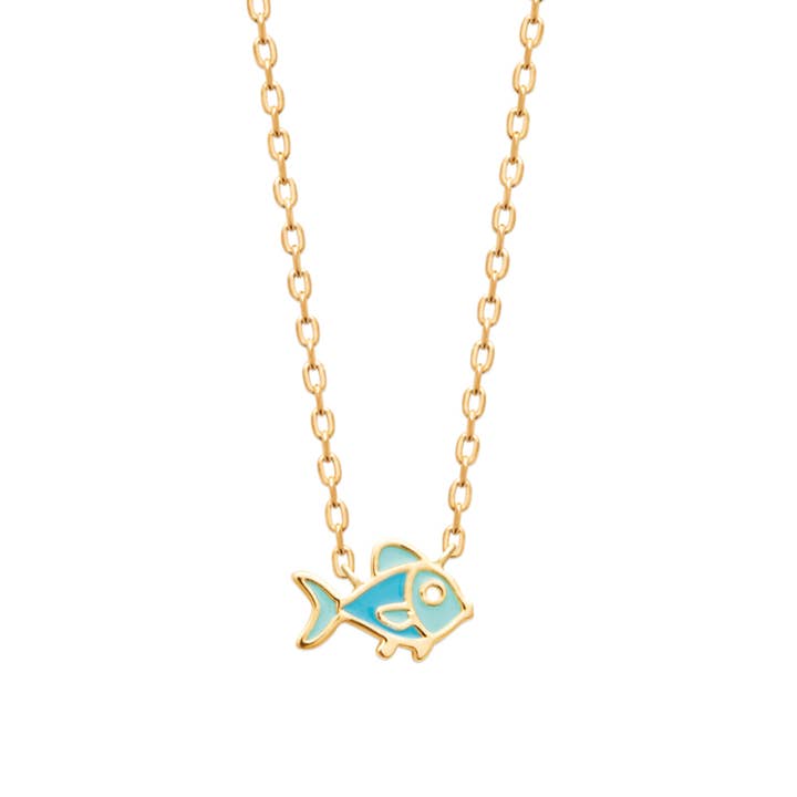 Labelle - Wholesale Pendant/Charm Necklace - FISH necklace