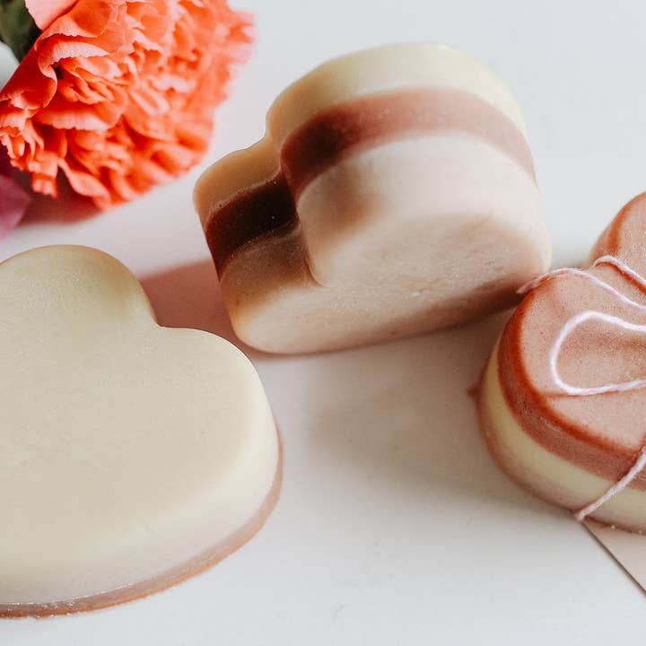 SOAK Bath Co - Wholesale Bar Soap - Sweetheart Soap Bar – A Gift from the Heart - Canadian Handmade2