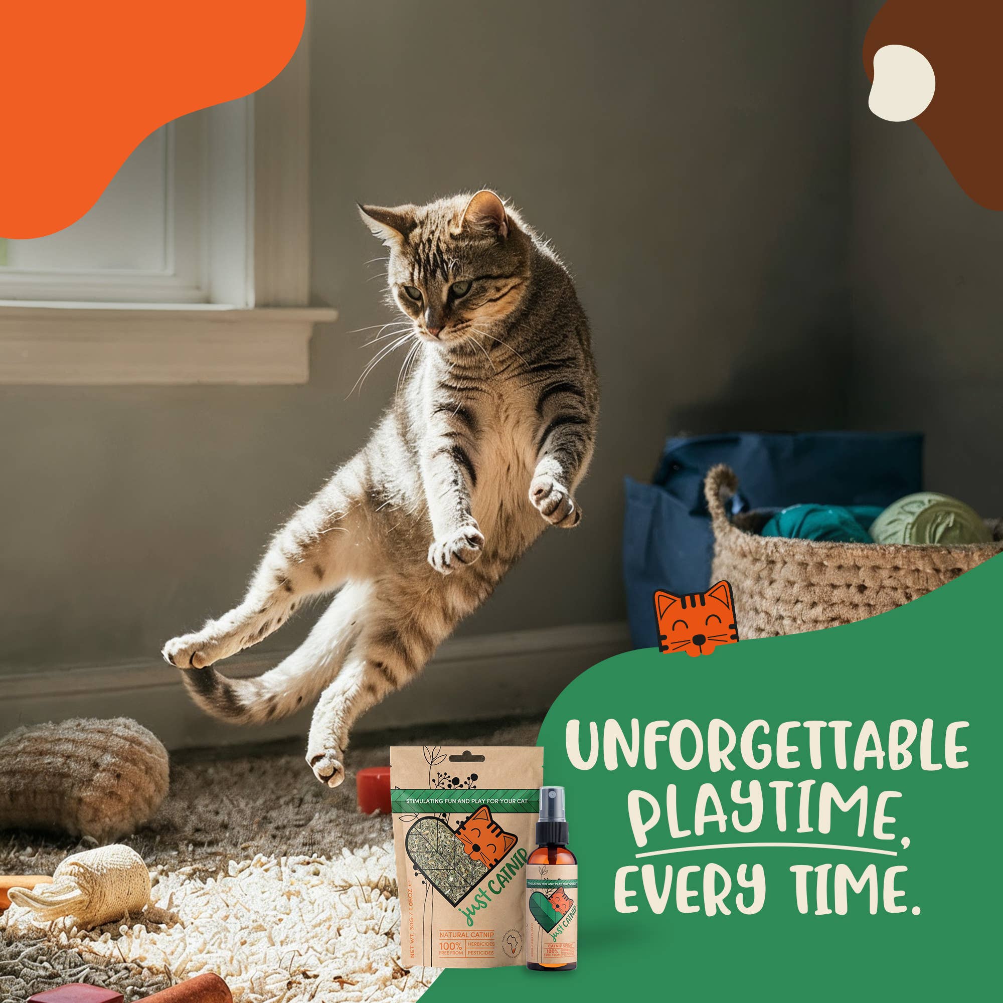 Just Catnip – wholesale Catnip – Organic Catnip | Cat Treat | Cat Nip | Gift for Pets4