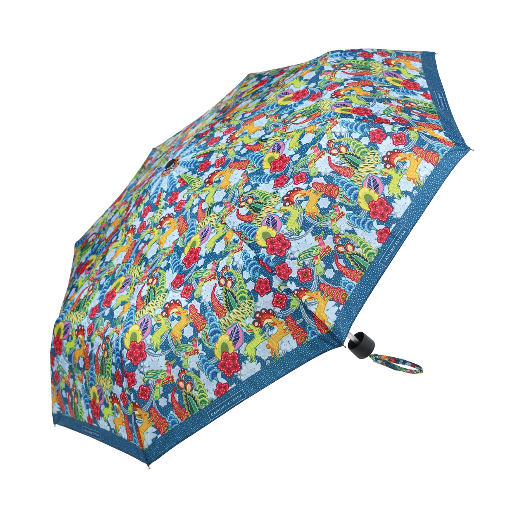 Cuatrogotas - Wholesale Umbrella - Women's - Catalina Estrada Manual Folding Umbrella. Ref-620121