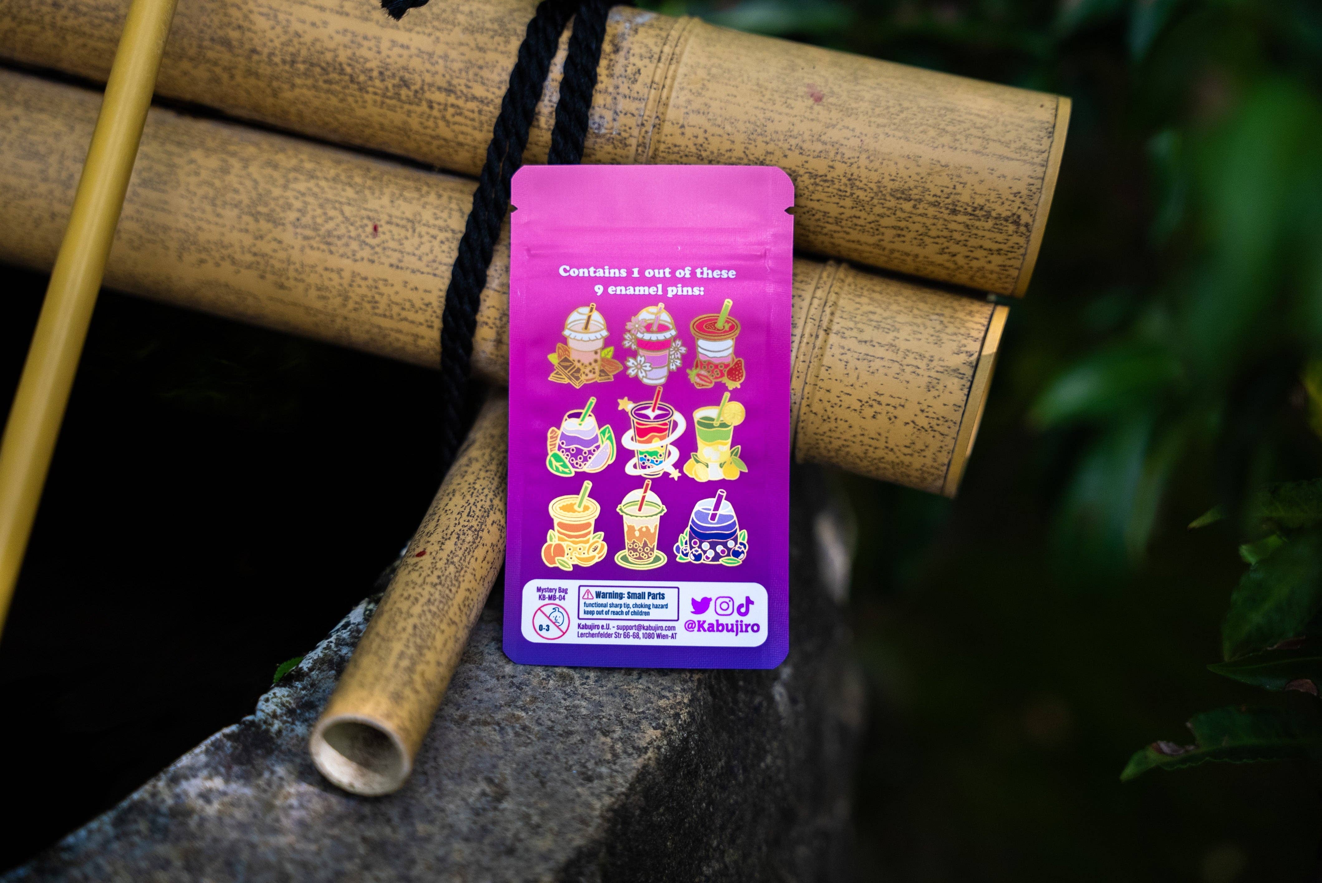 Kabujiro - Wholesale Lapel Pin/Button - Boba Bliss [vol 1.] Enamel Pin Blind Bag10