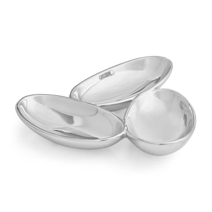 Tipsy Condiment Server for wholesale by Nambe