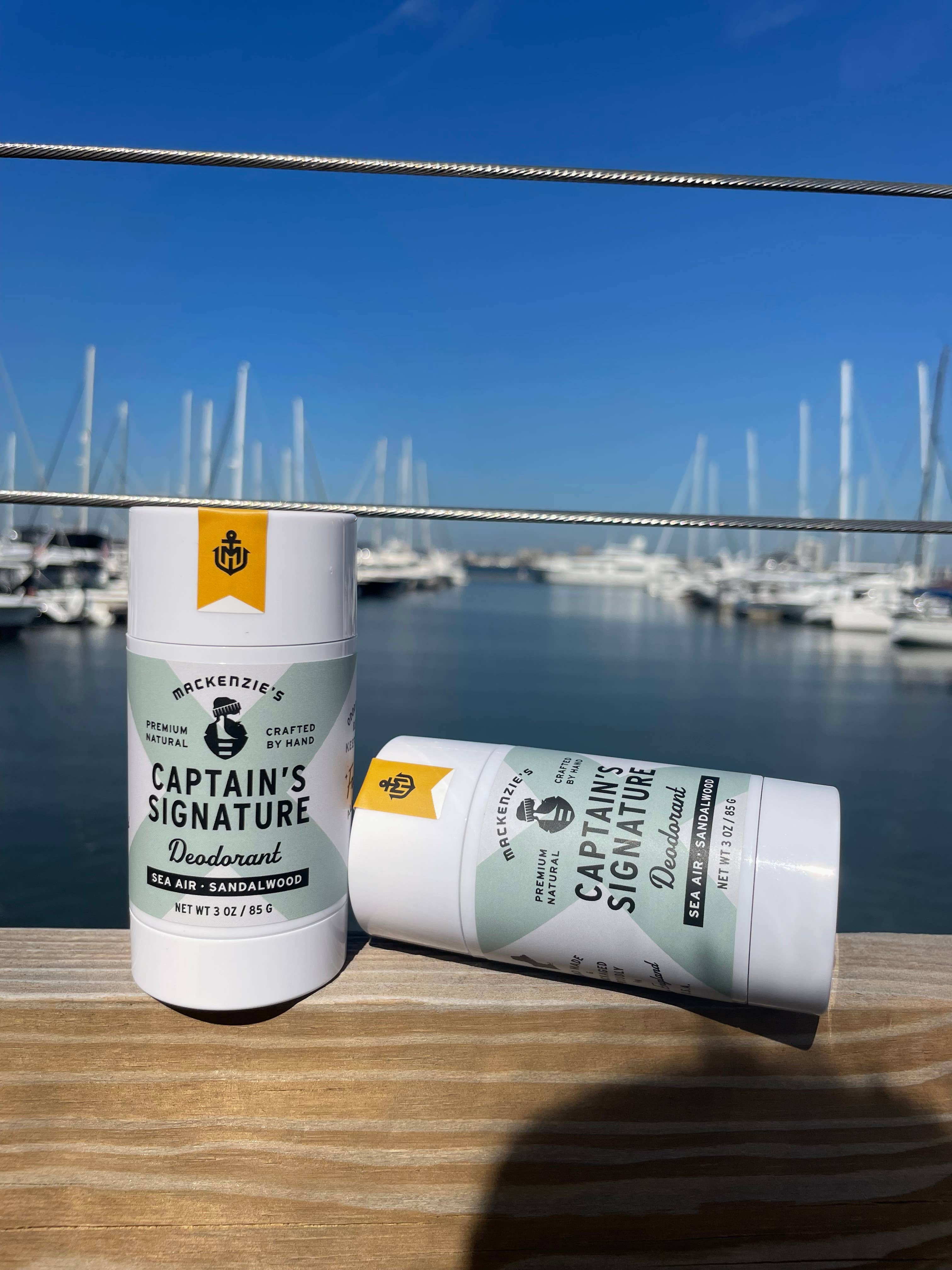 MacKenzie's Fisherman - Wholesale Deodorant - Unisex - Captain's Signature Deodorant 3 OZ (12 qty)3